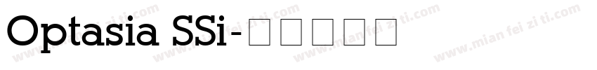 Optasia SSi字体转换